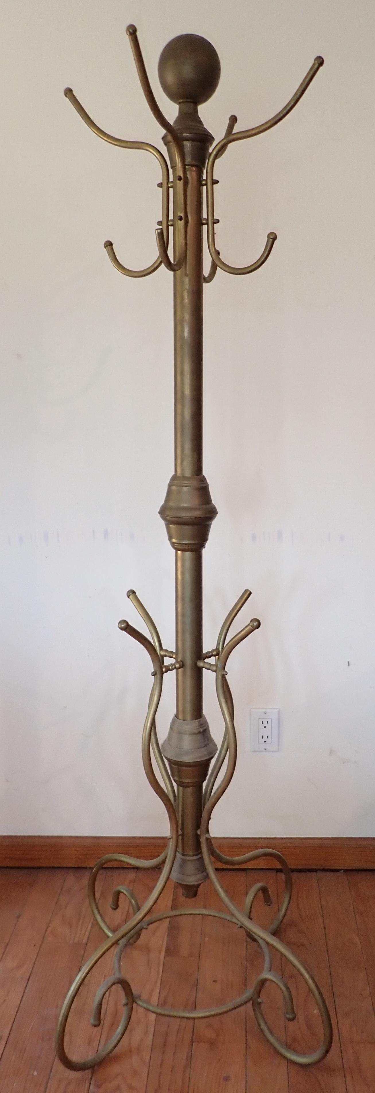 Brass Clothes Tree (1 of 5)
