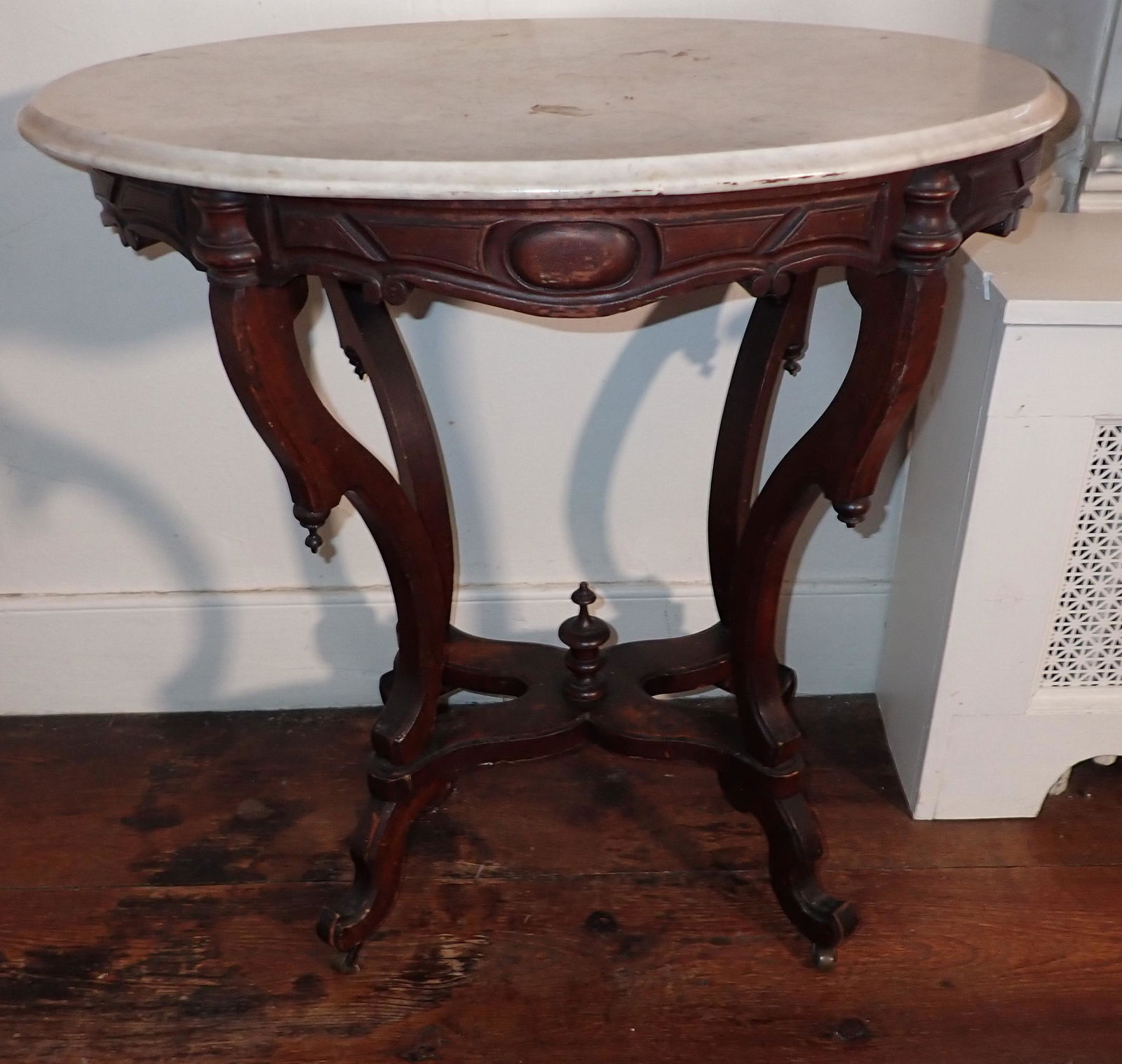Victorian Marble Top Stand (1 of 4)
