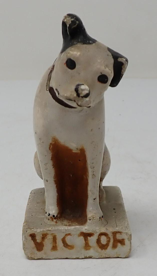 Victor Nipper Chalkware Dog (1 of 3)
