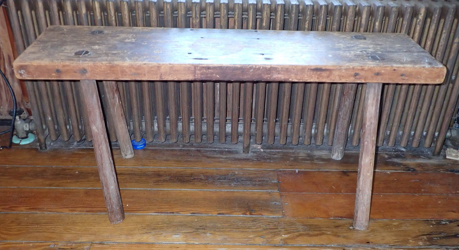 Plank Bench: Approx 11 1/2" X 43" x 19 1/2" tall