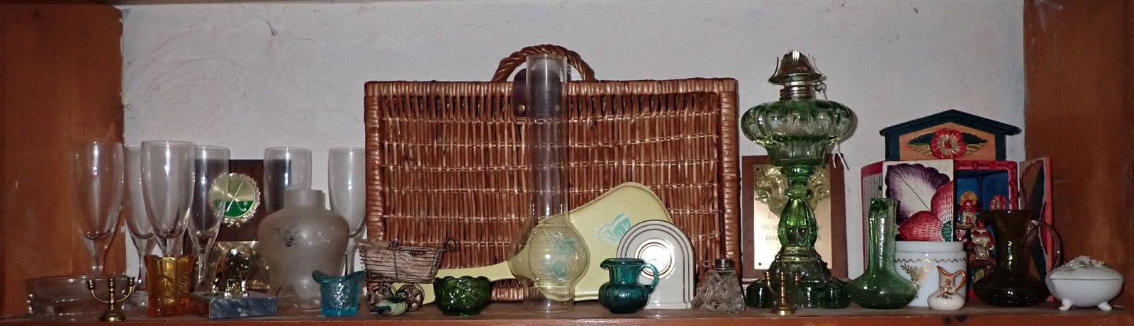 Contents of Shelf: Take what you want and leave the rest