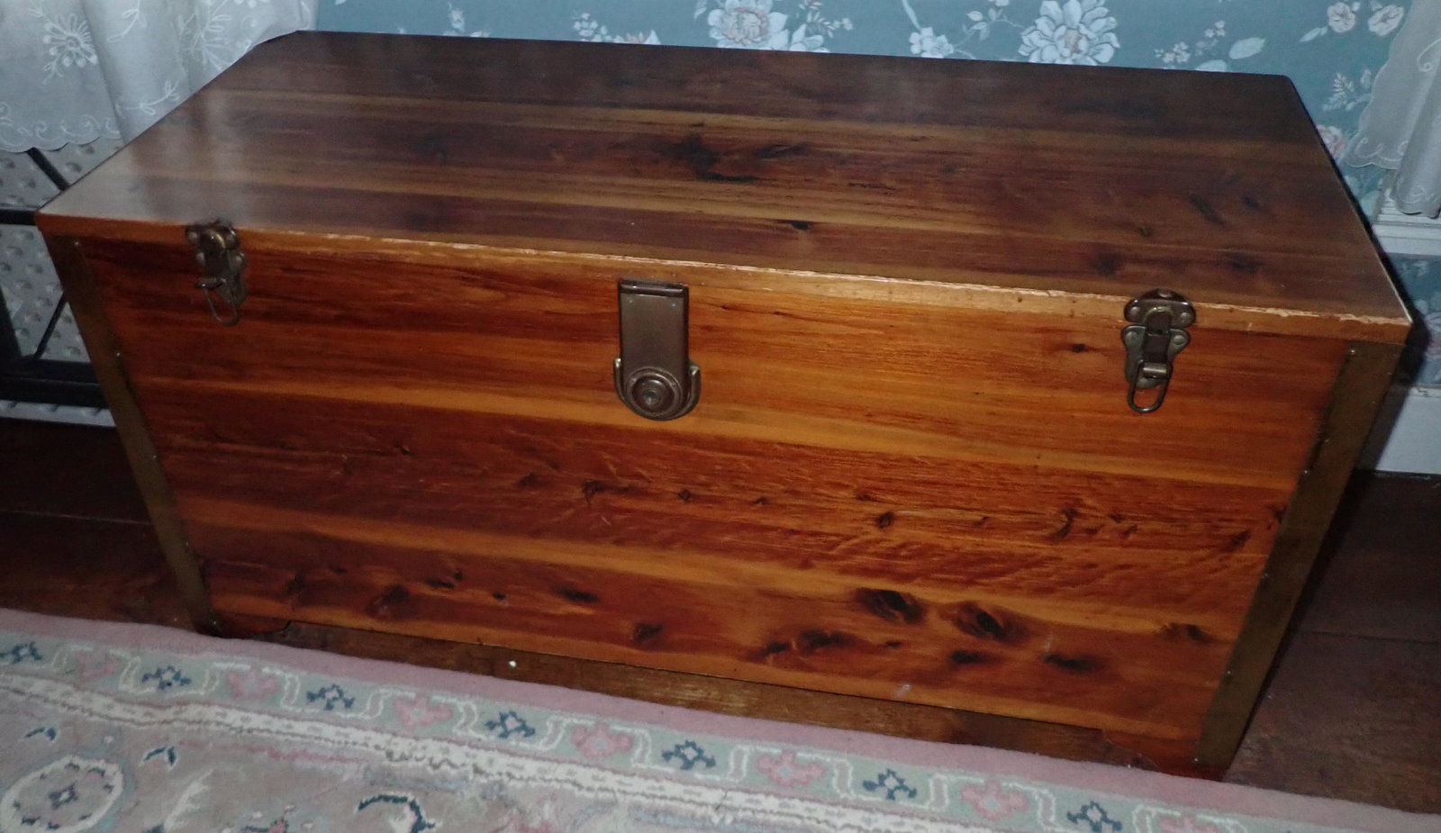 Cedar Chest Filled with Blankets (1 of 5)