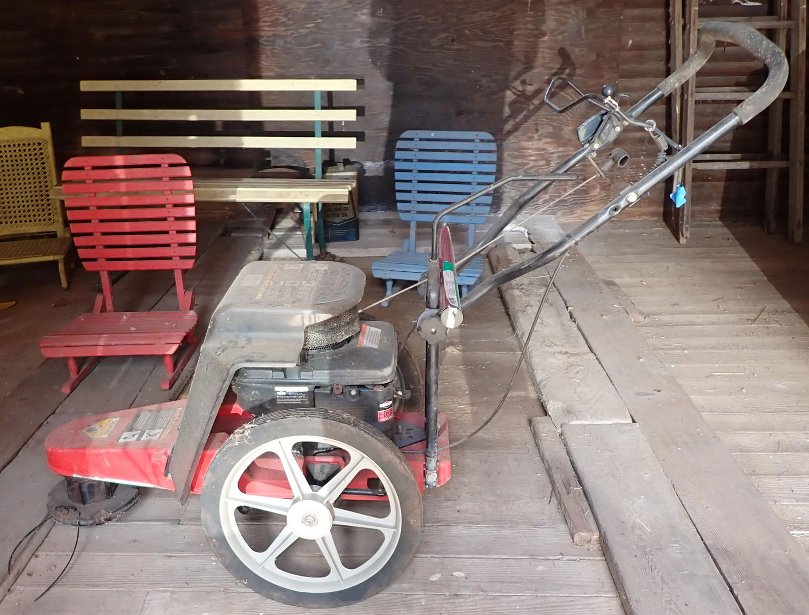 Troy Bilt Walk Behind Trimmer Mower (1 of 4)