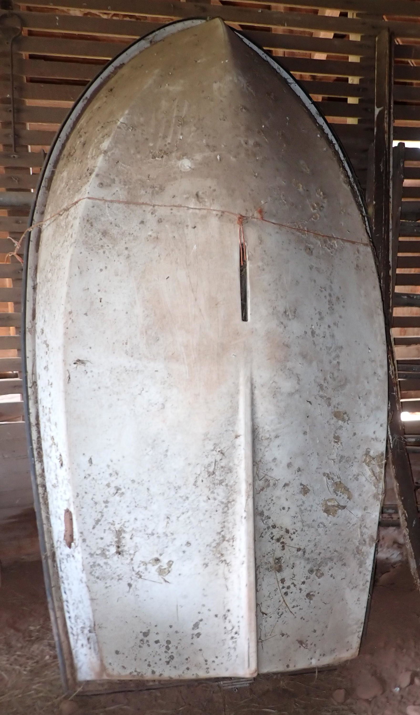 Hauler Sailboat: Sail boat is approx 52" x 97 1/2" . Comes with sailboat parts that are pictured ( in carriage barn)