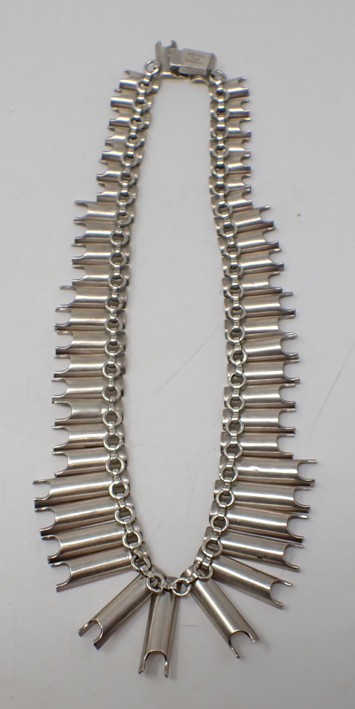 Designer Sterling Silver Necklace (1 of 6)