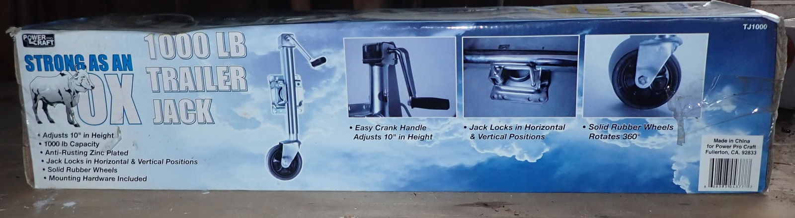 Power Craft 1000lb Trailer Jack (1 of 1)