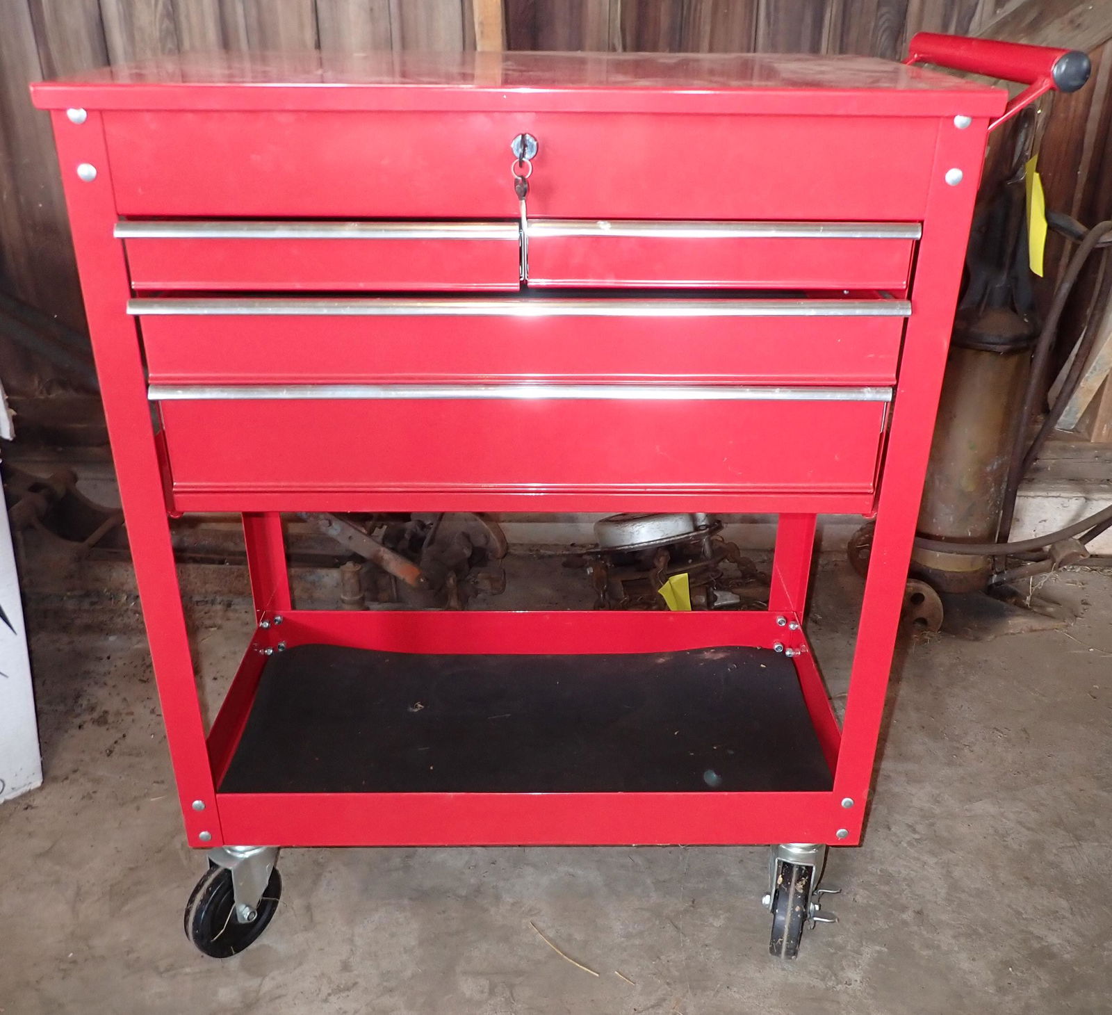 US General 5 Drawer Rolling Shop Cart (1 of 6)