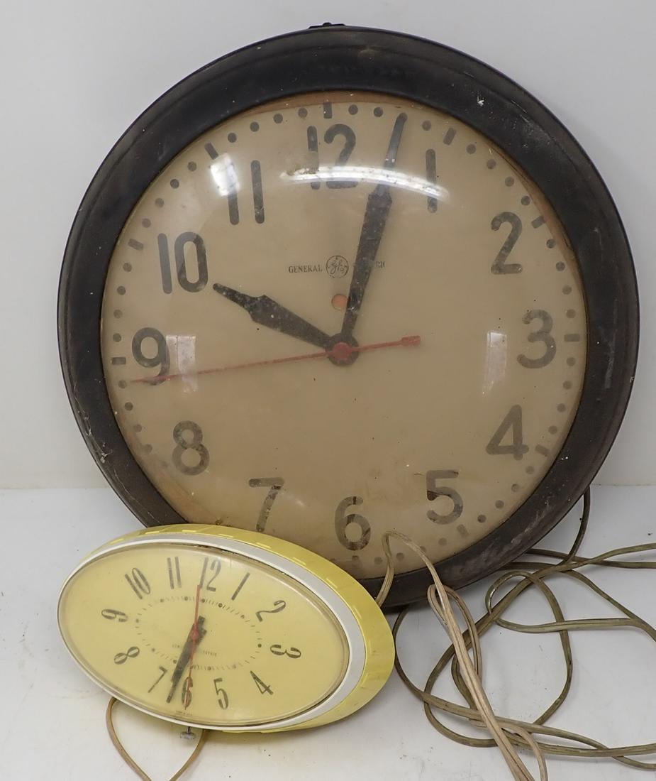 Vintage General Electric Wall Clocks