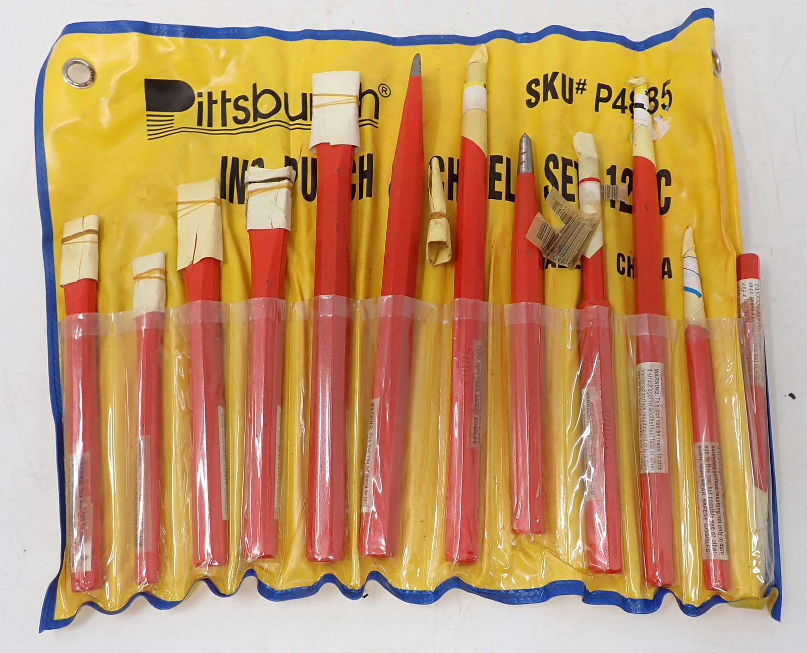 Pittsburgh 12pc Punch & Chisel Set (1 of 1)