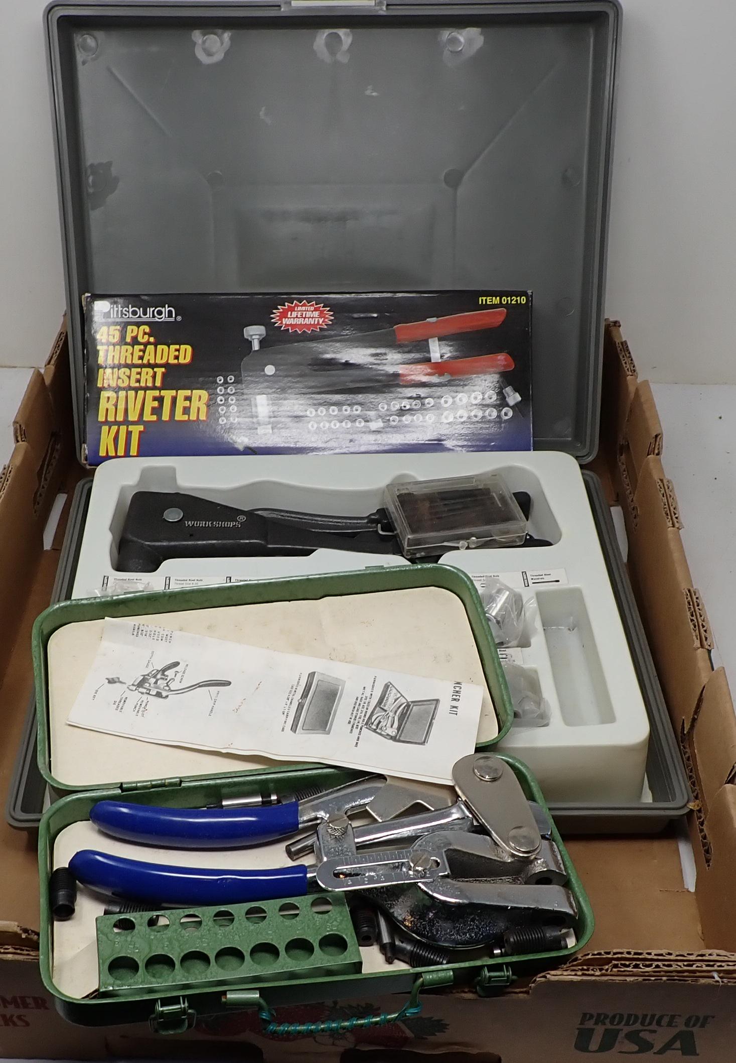 2 Rivet Guns and Power Puncher: Getting all 3 pictured