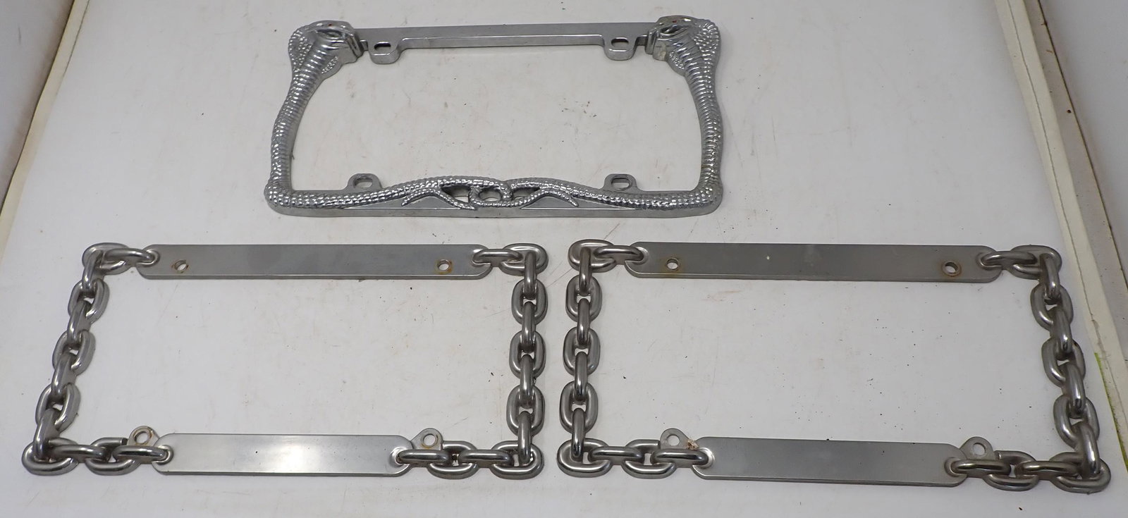 3 License Plate Holders (1 of 2)