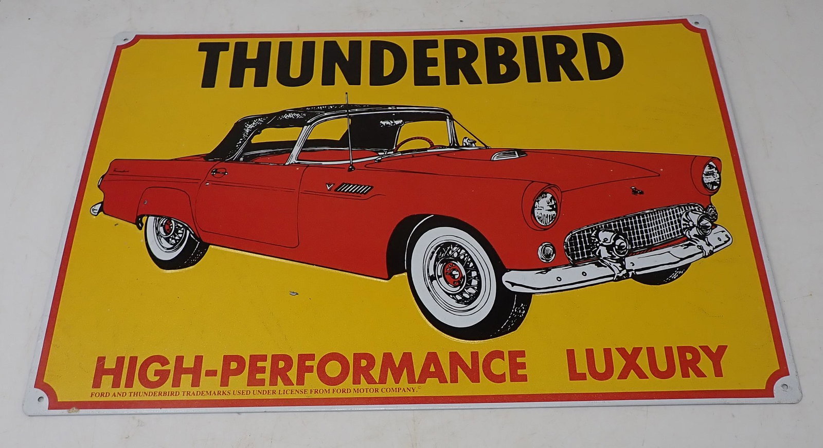Ford Thunderbird Tin Sign (1 of 2)