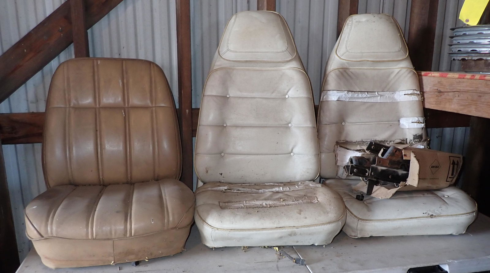 3 Bucket Seats (1 of 3)