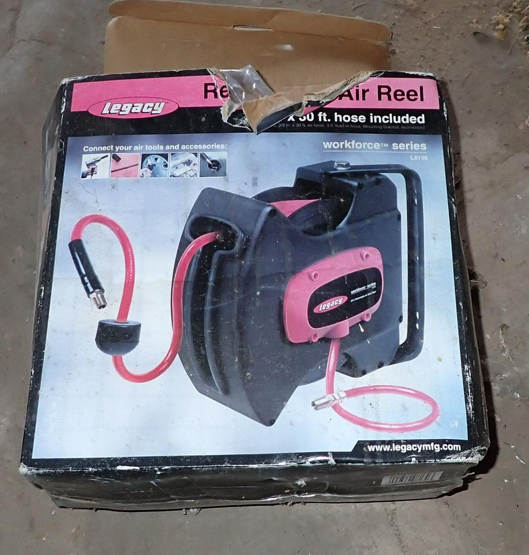 Retractable Air Hose Reel (1 of 2)