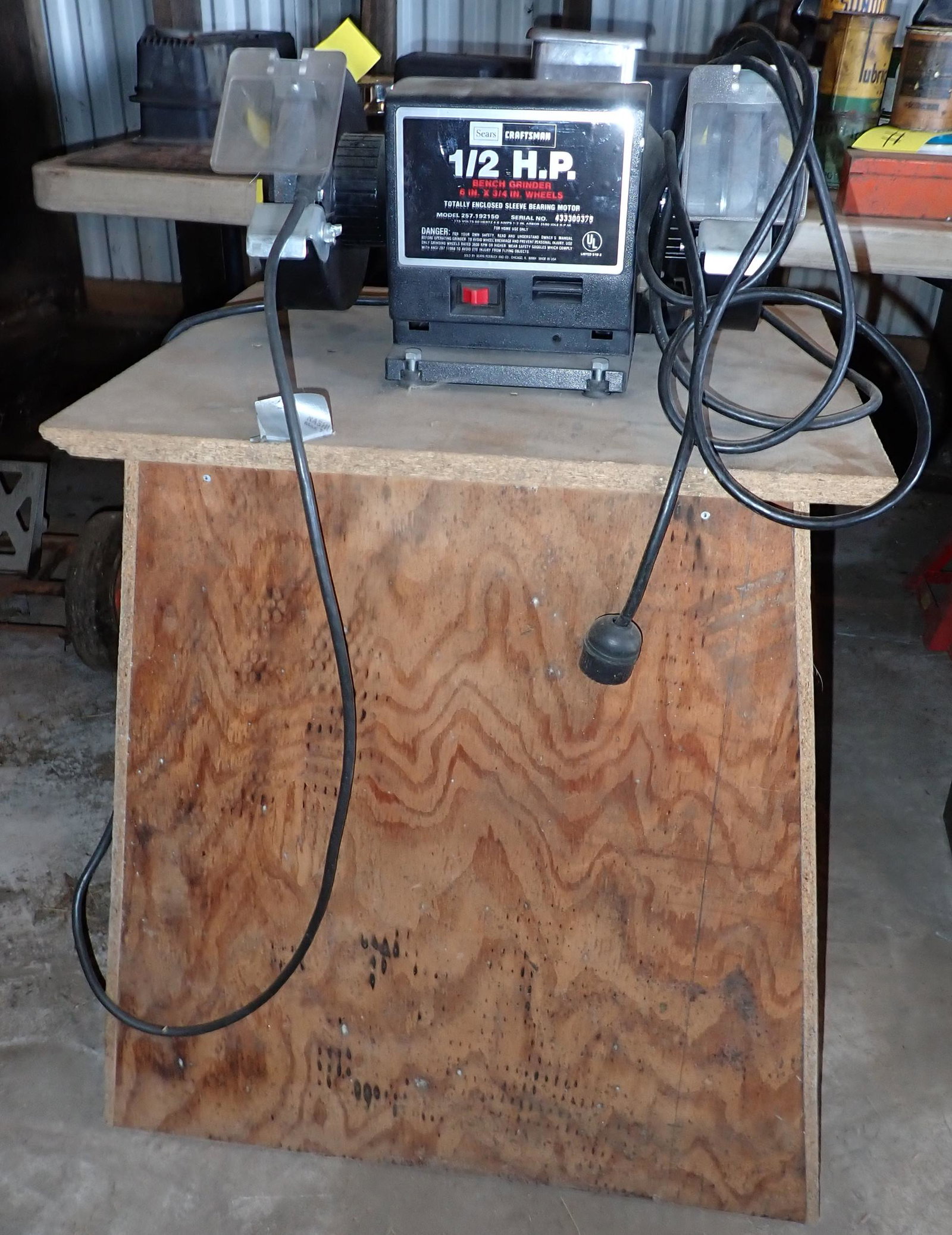 Sears 1/2hp Bench Grinder (1 of 3)