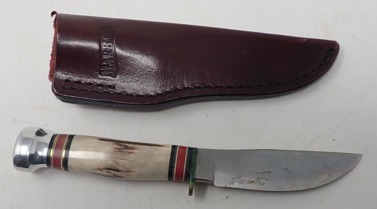 Marbles Hunting Knife and Sheath (1 of 3)