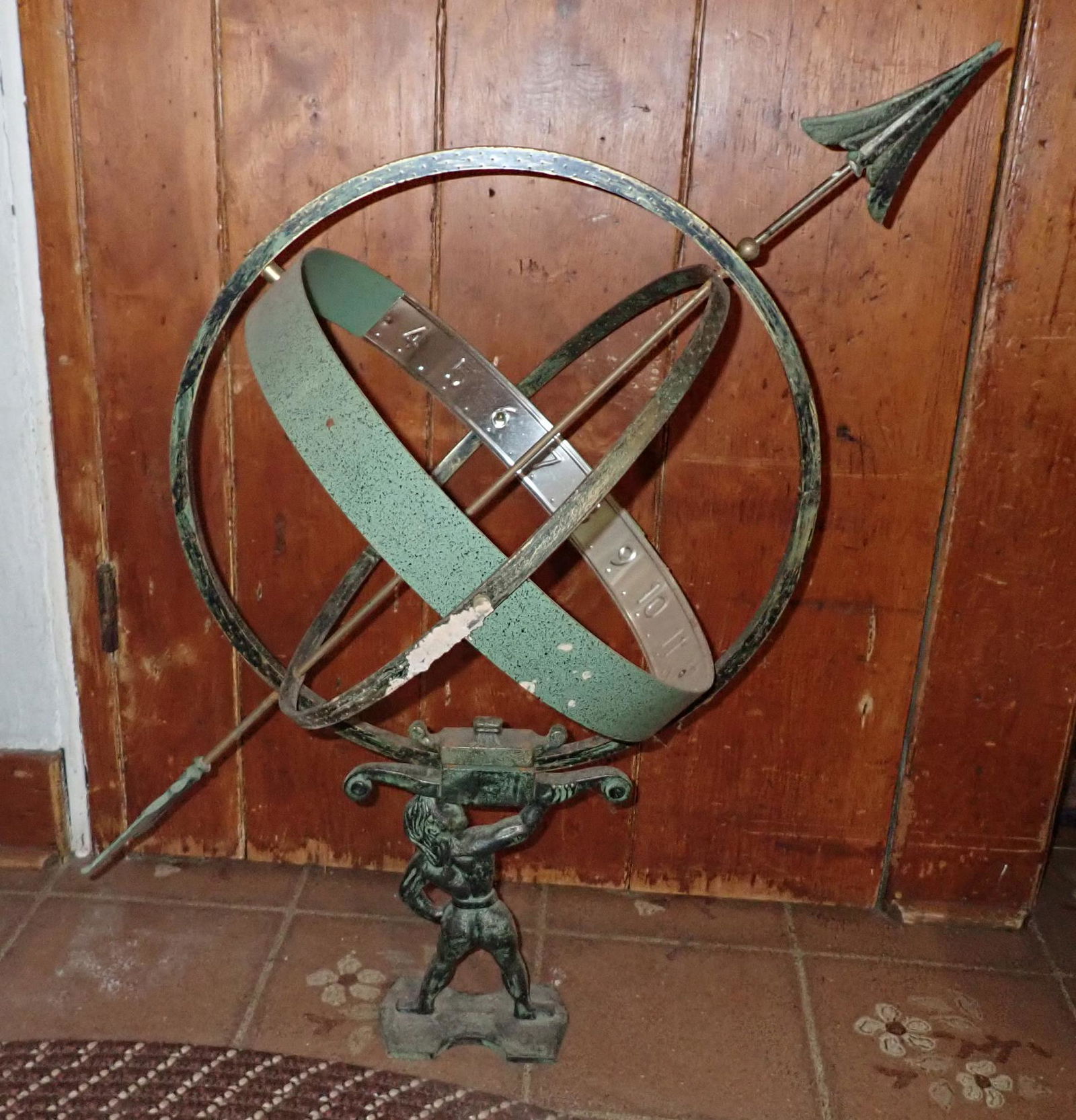 Cast Iron Garden Sphere (1 of 4)