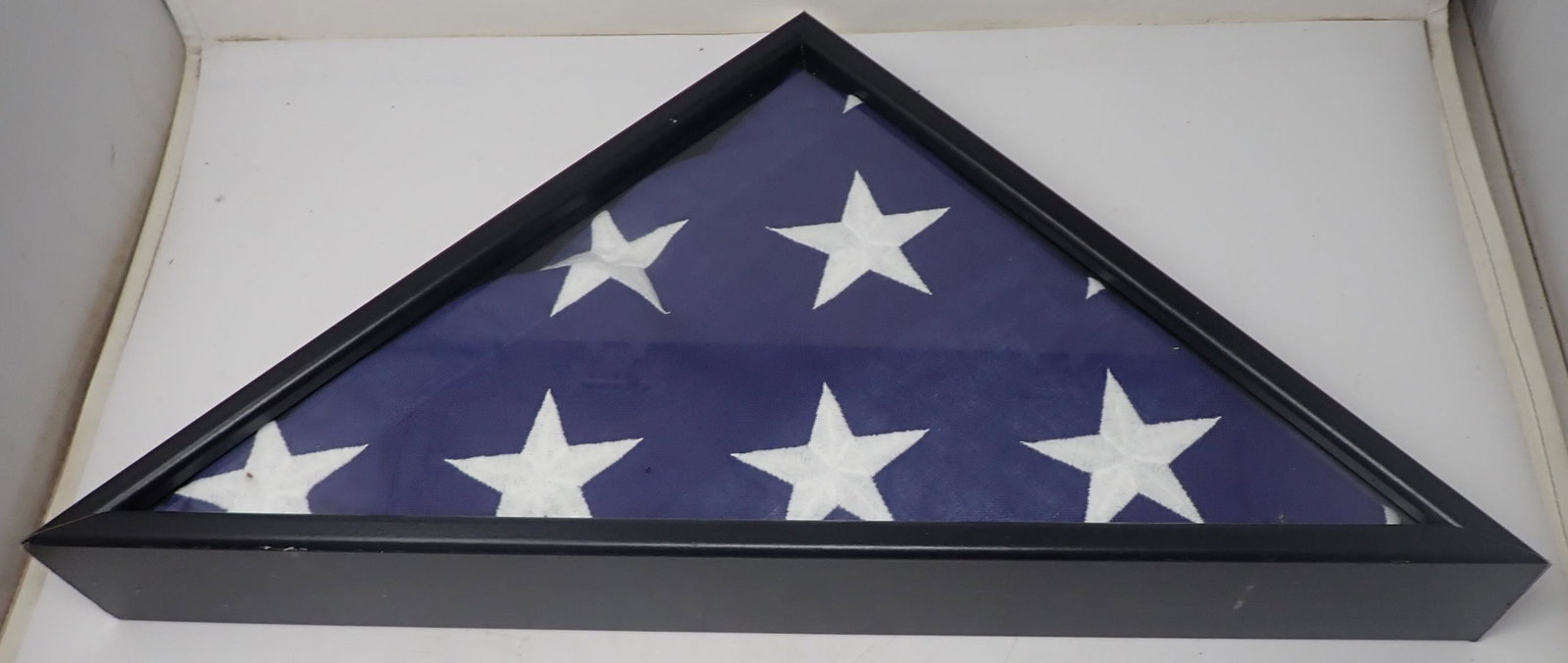 Veterans Flag in Case: Flag