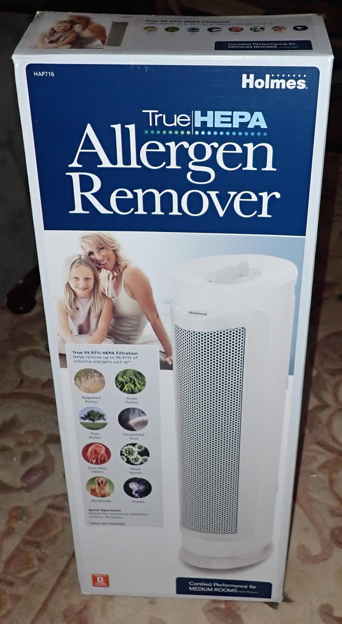 Holmes Allergen Remover: No HAP716
