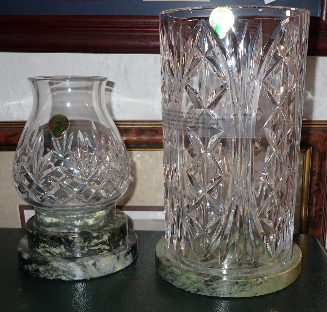 Waterford Crystal Candle Lamps (1 of 2)