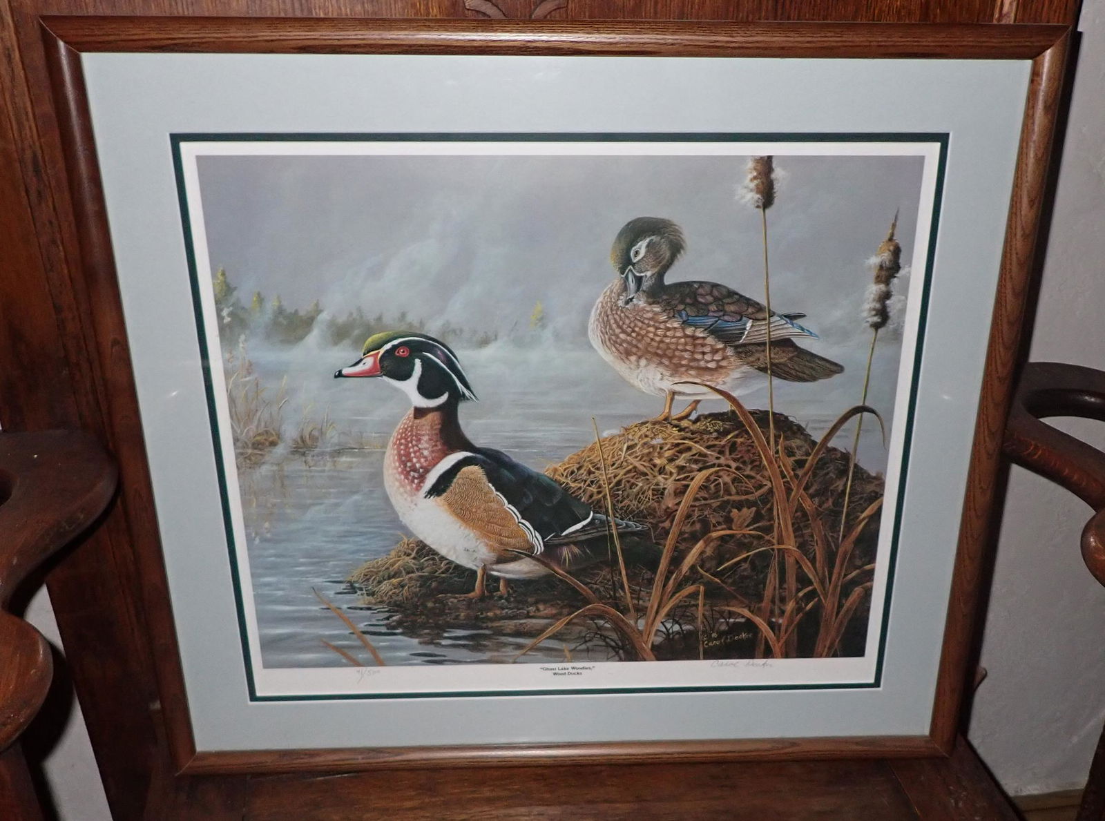 Carol Decker Signed & Numbered Wood Duck Print (1 of 4)