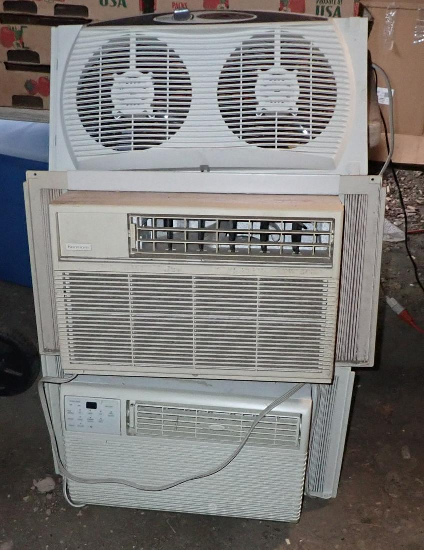 Air Conditioners and Window Fan (1 of 4)