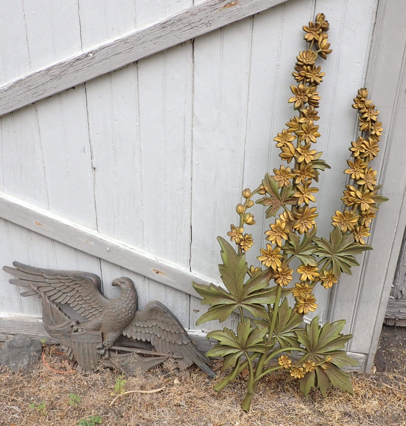 Vintage Rocco Flowers Coppercraft Guild Eagle (1 of 4)