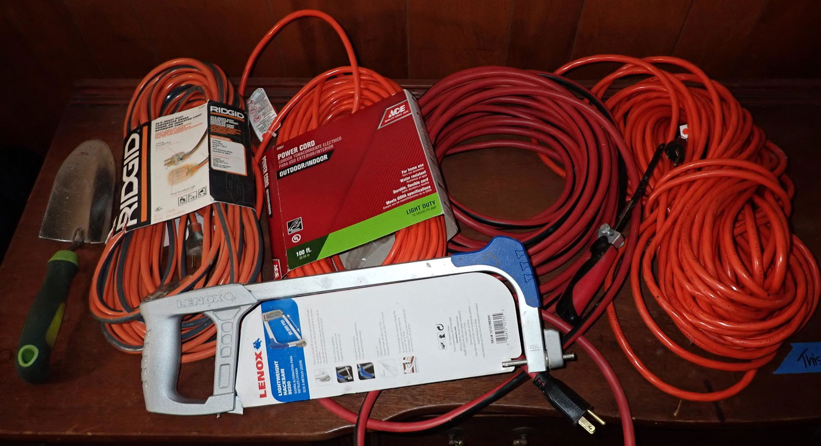 Extension Cords and Lenox Hacksaw (1 of 2)