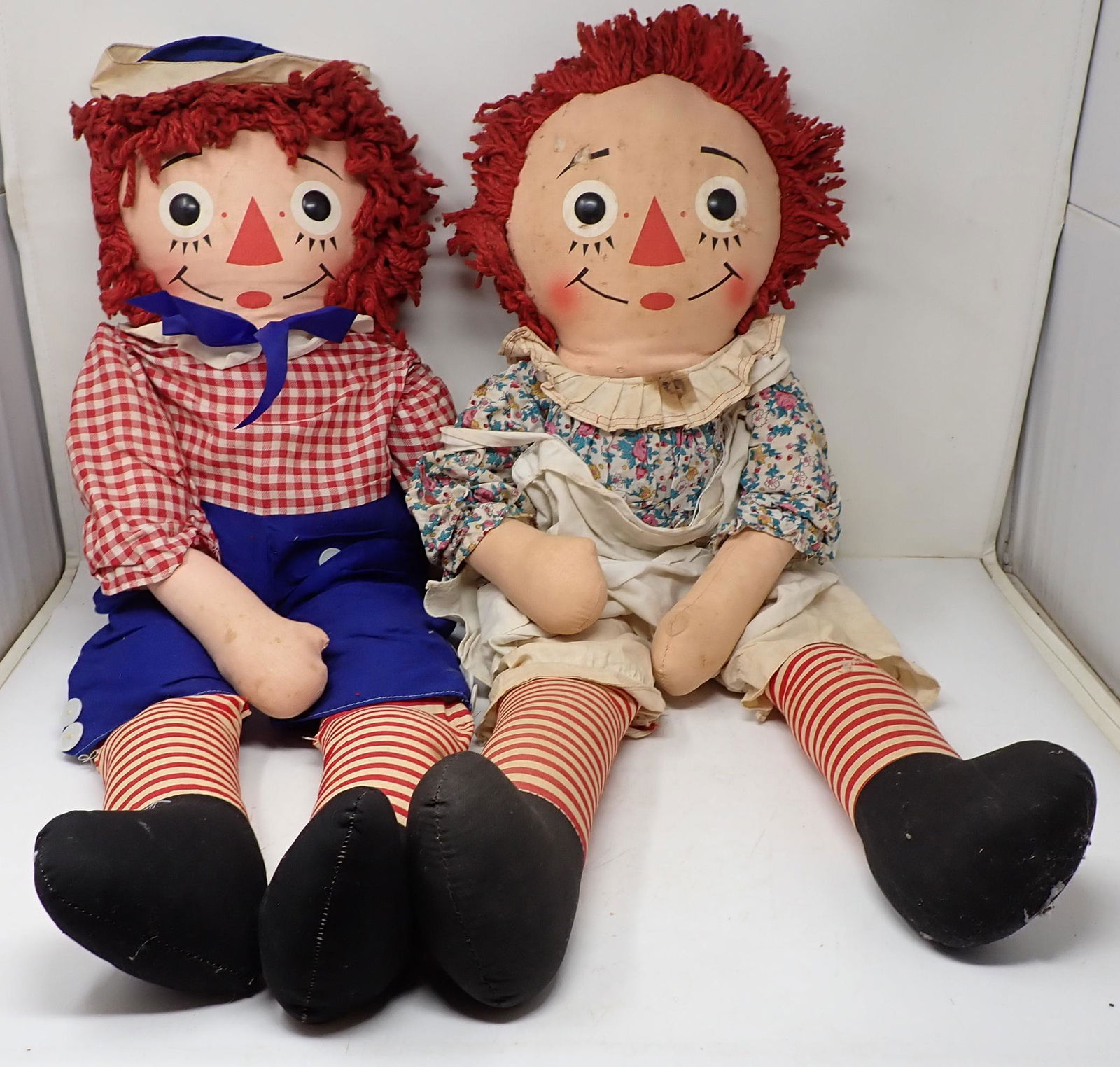 Knickerbocker Raggedy Ann & Andy Dolls (1 of 6)