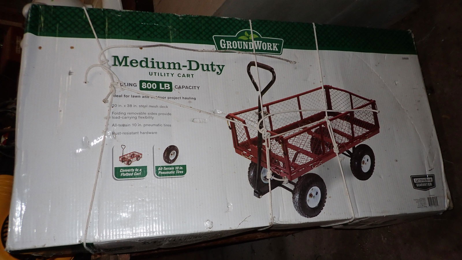 GroundWork Medium Duty Utility Cart (1 of 1)
