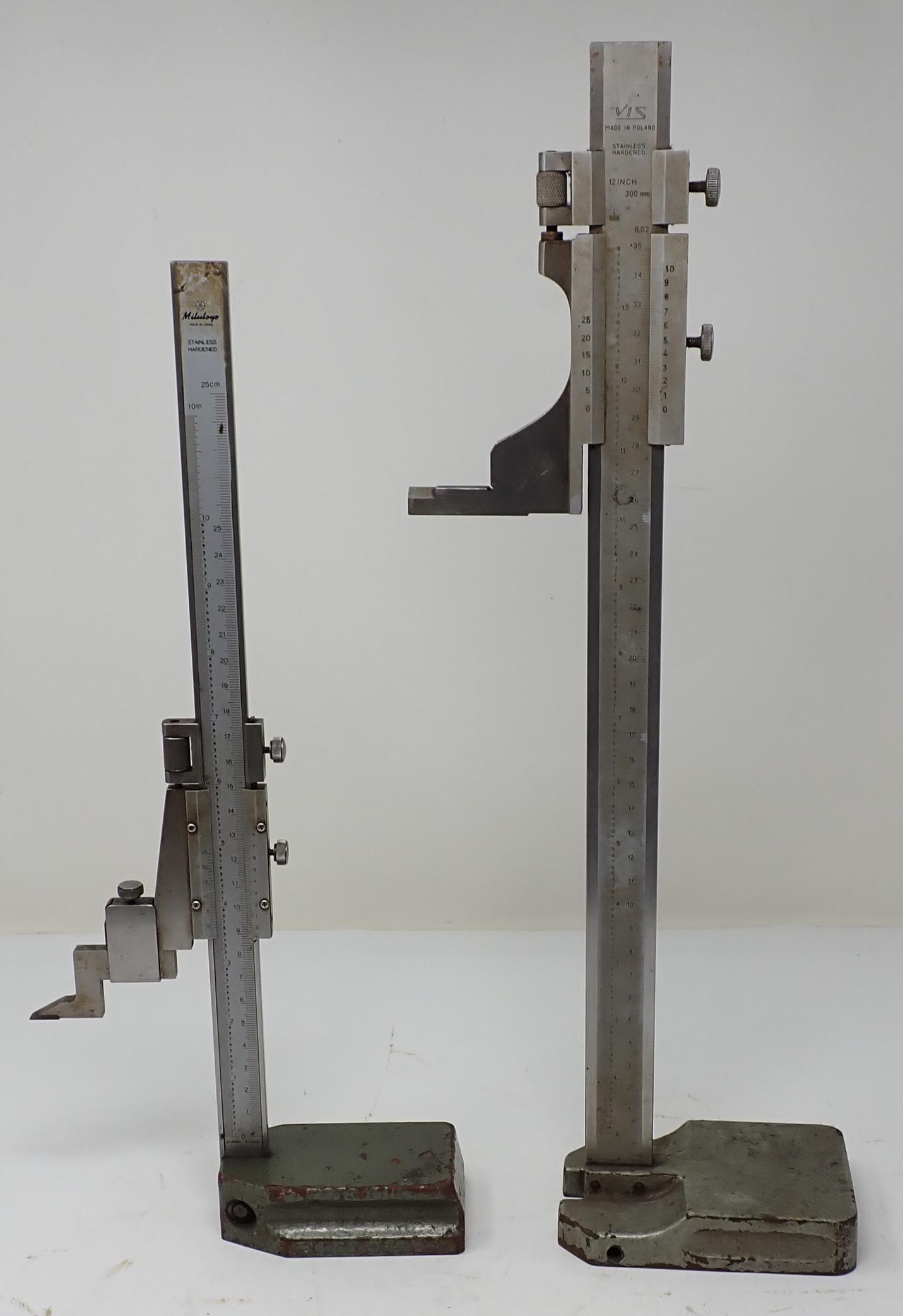 Mitutoyo & Vis Machinist Indicators (1 of 3)