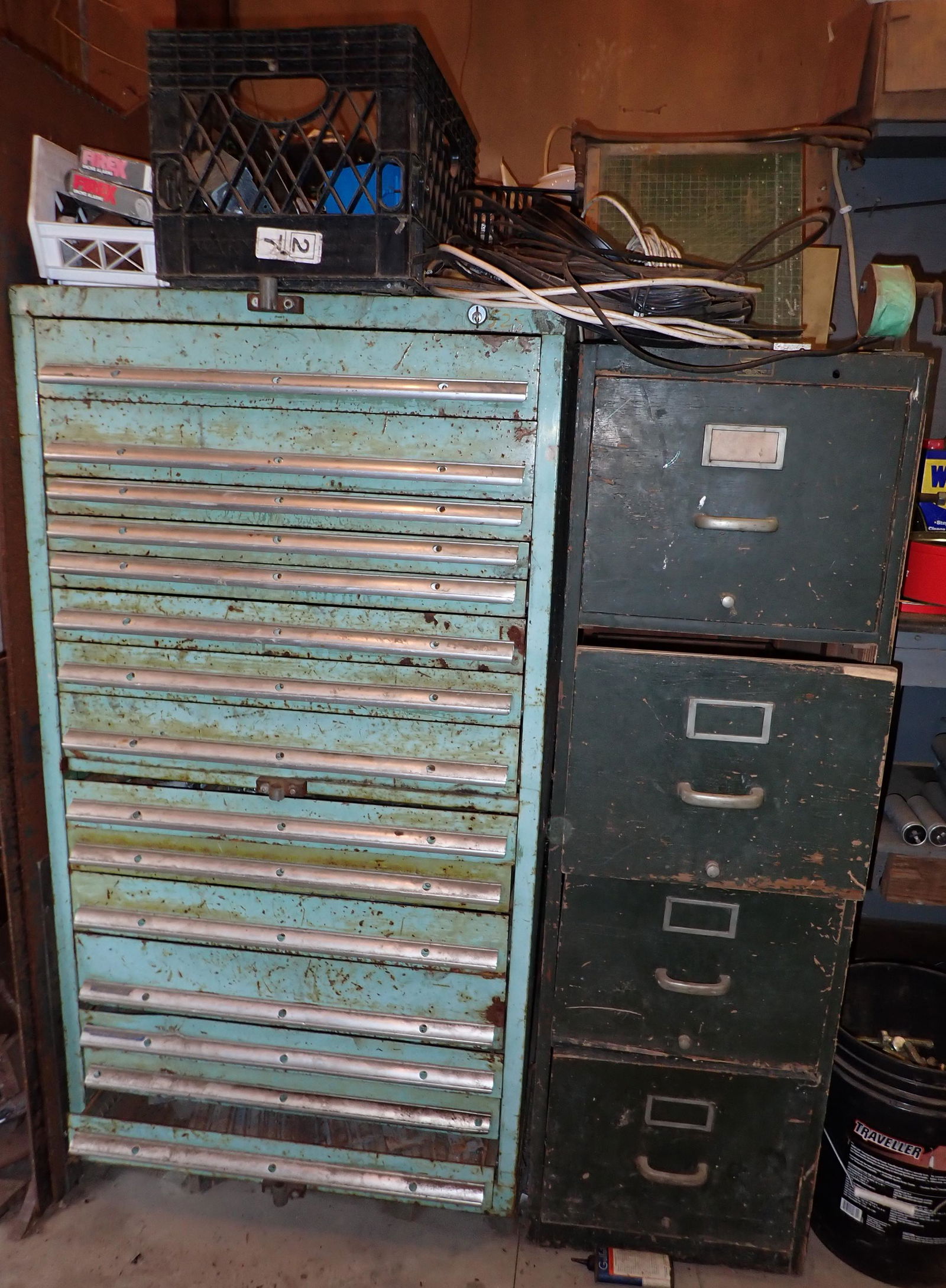 Parts Cabinet and Contents (1 of 16)