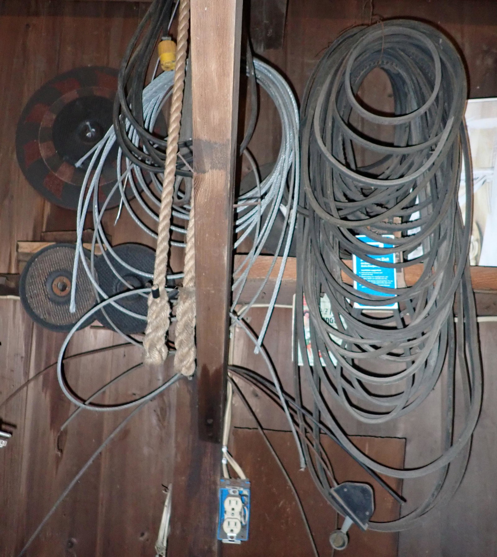 Belts and Blades: Getting all pictured on wall. Take what you want and leave the rest