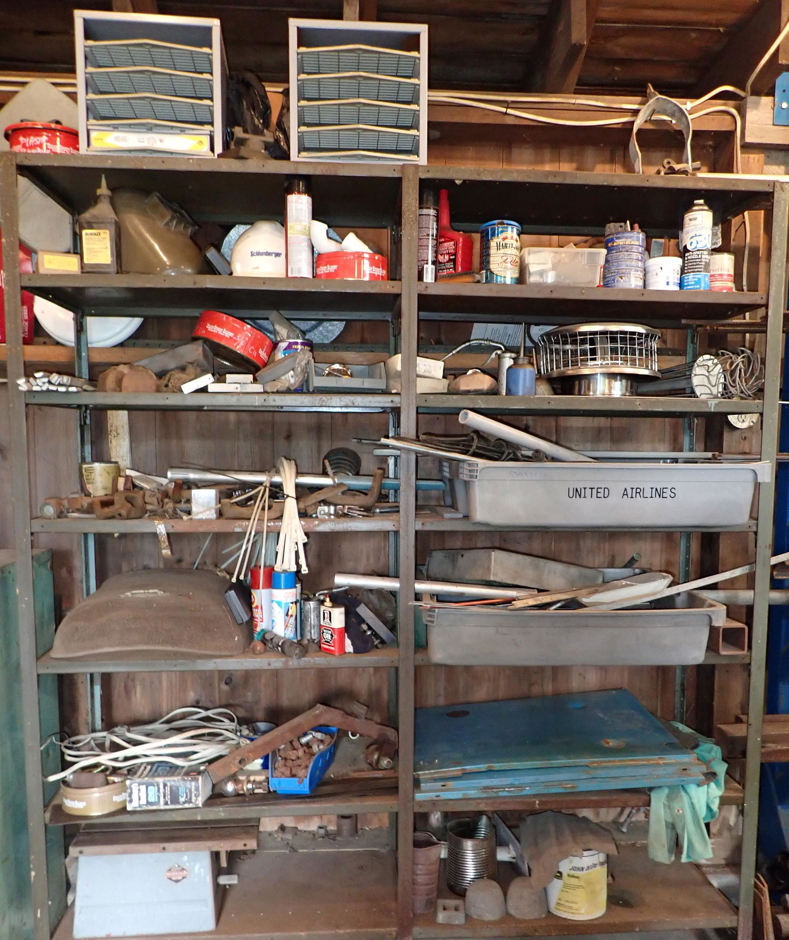 Shelving Unit and Contents (1 of 10)