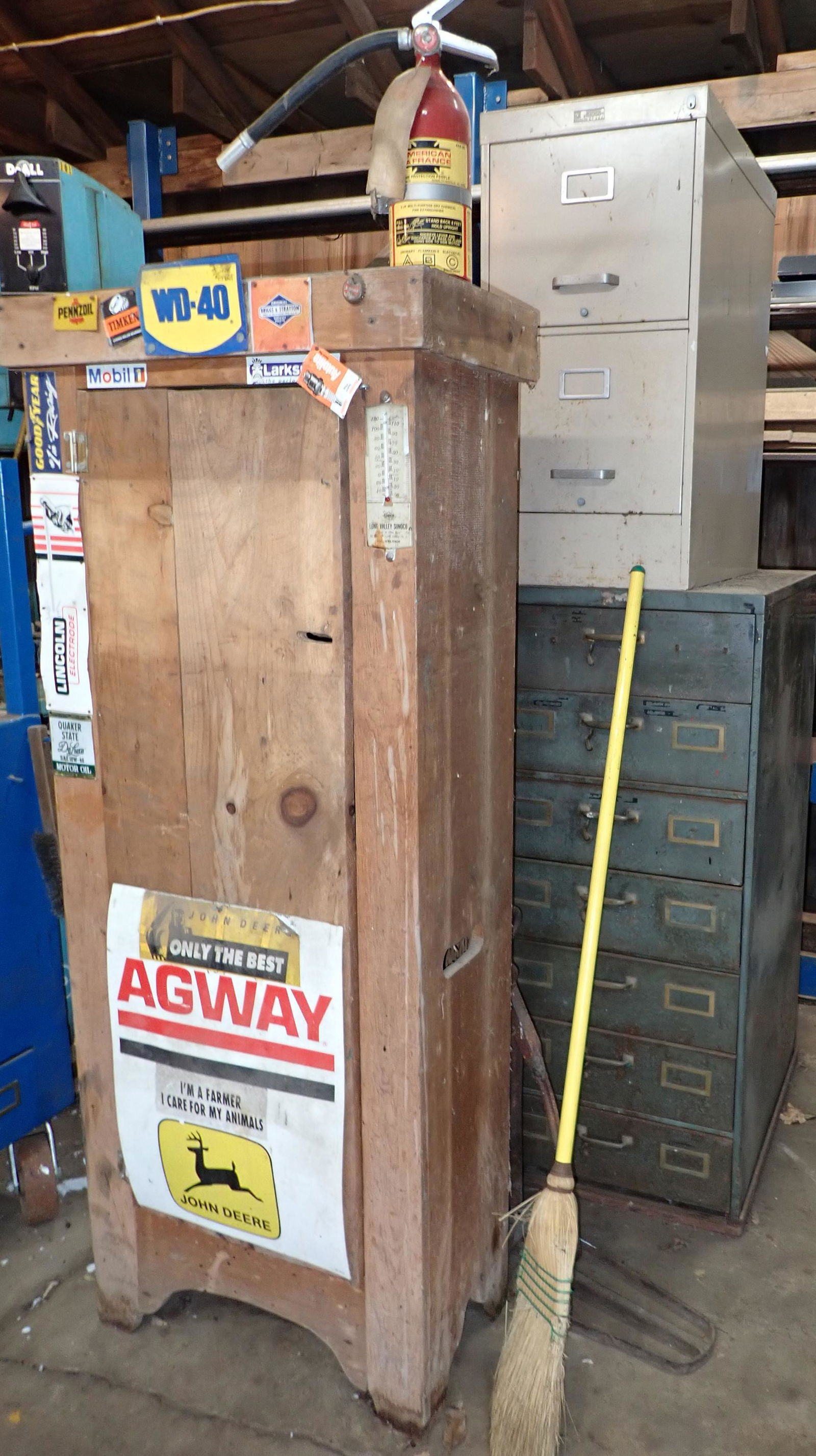 Parts File & Wooden Cabinets (1 of 4)