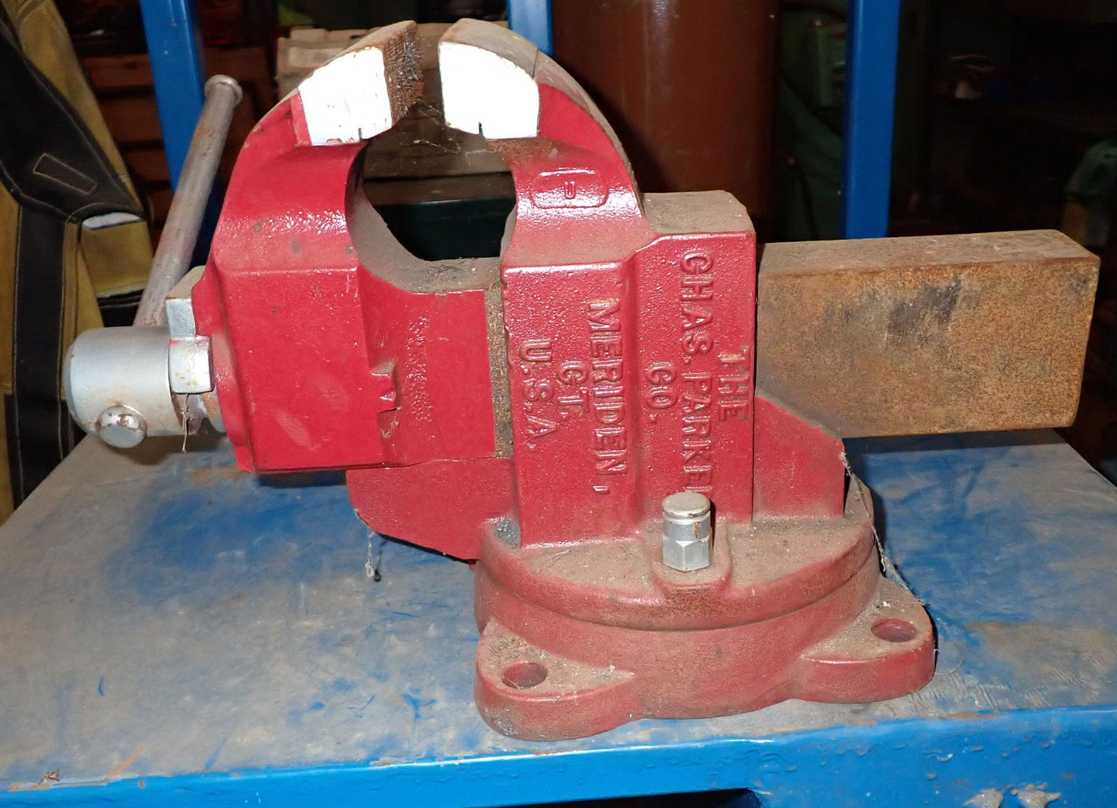 Chas Parker No 974 Swivel Vise (1 of 3)
