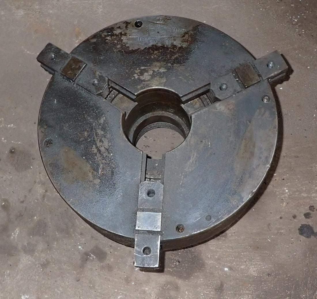 Union 10 1/2" No 363 Lathe Chuck (1 of 4)
