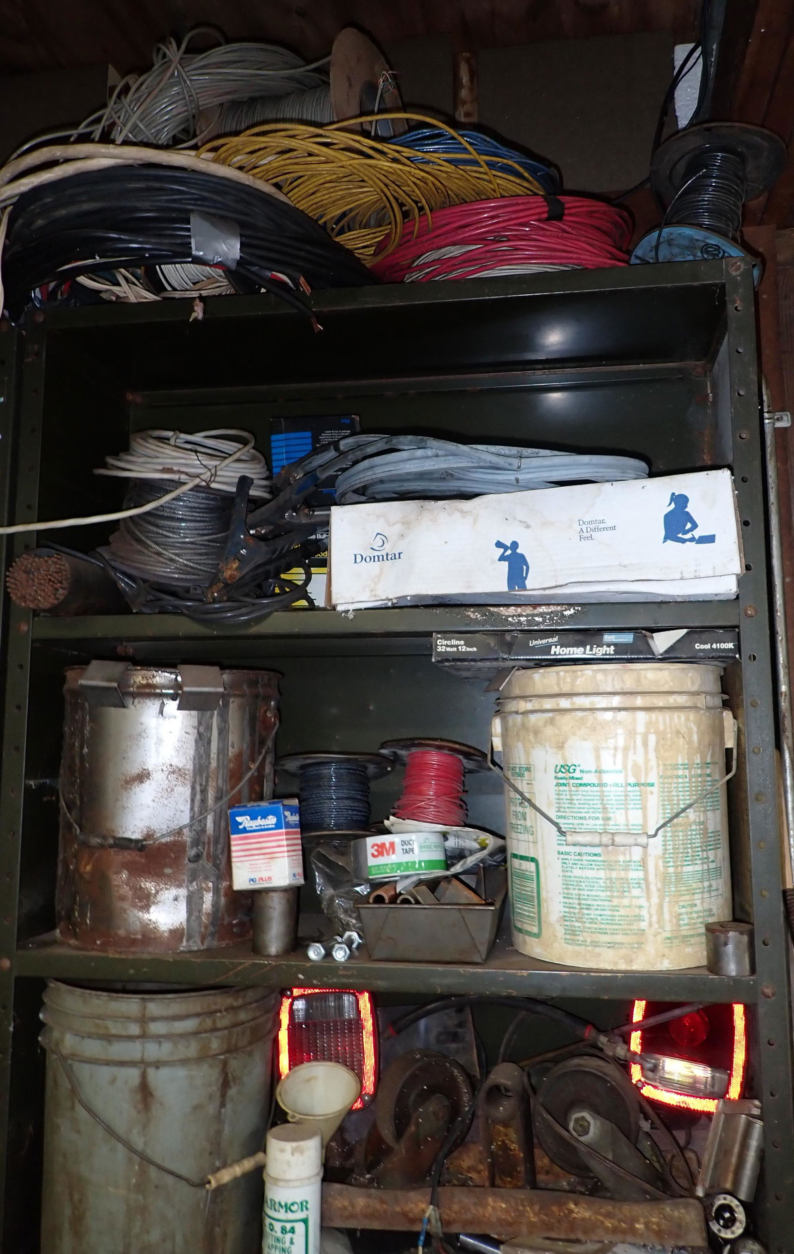 Wire & Misc Shelving Contents (1 of 9)