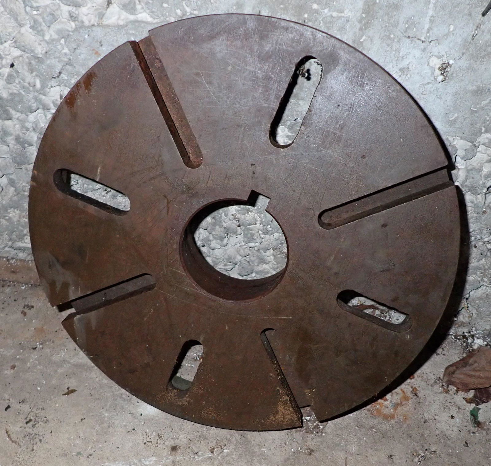 13" Lathe Face Plate (1 of 3)