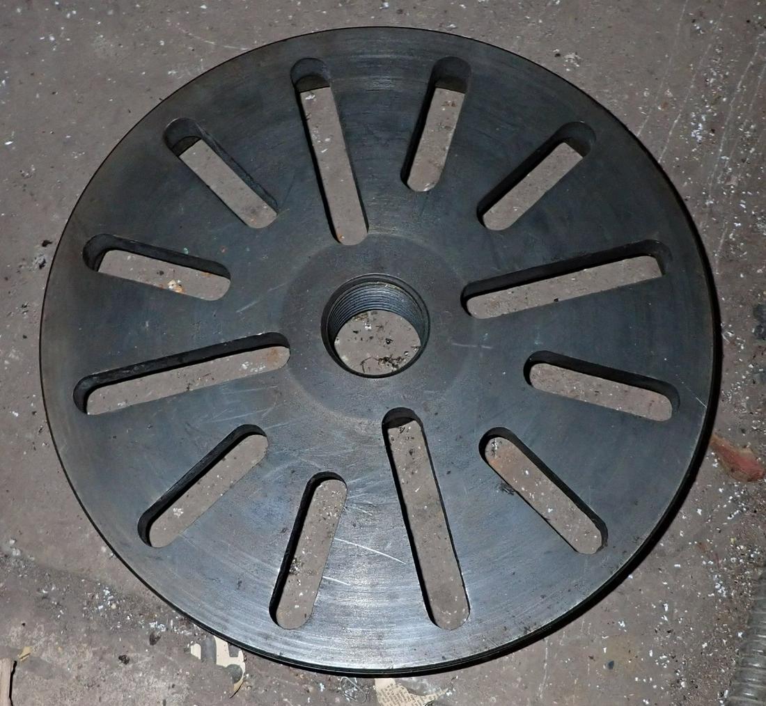 Lathe 14" Lathe Face Plate (1 of 3)
