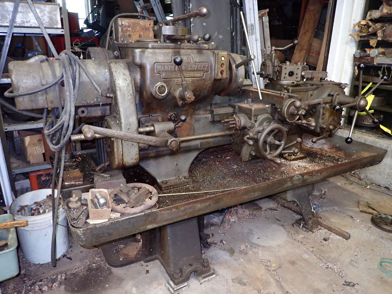 Warner & Swasey No 3 M-1200 Turret Lathe (1 of 13)
