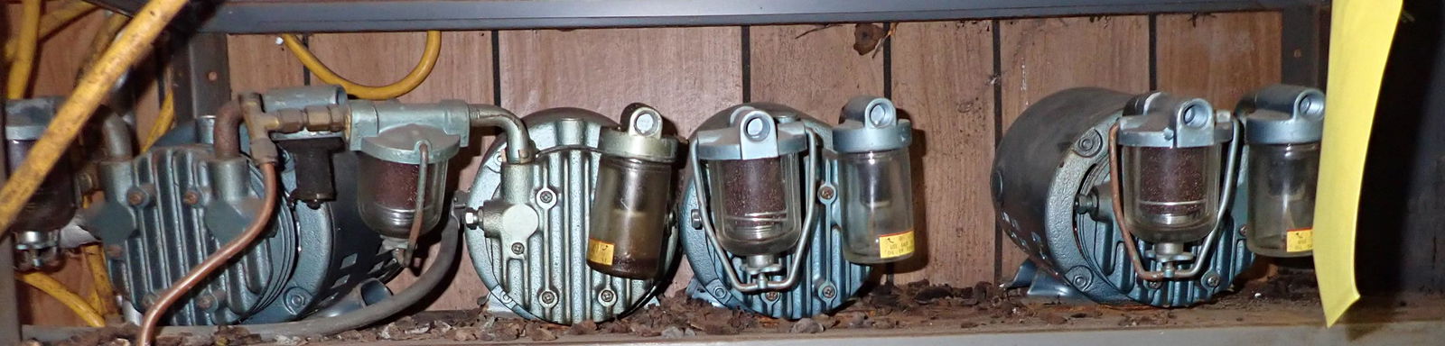 4 Gast Vacuum Pumps (1 of 3)