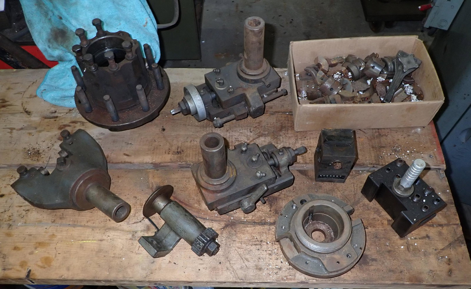 Lathe Parts Incl Tool Holder (1 of 10)