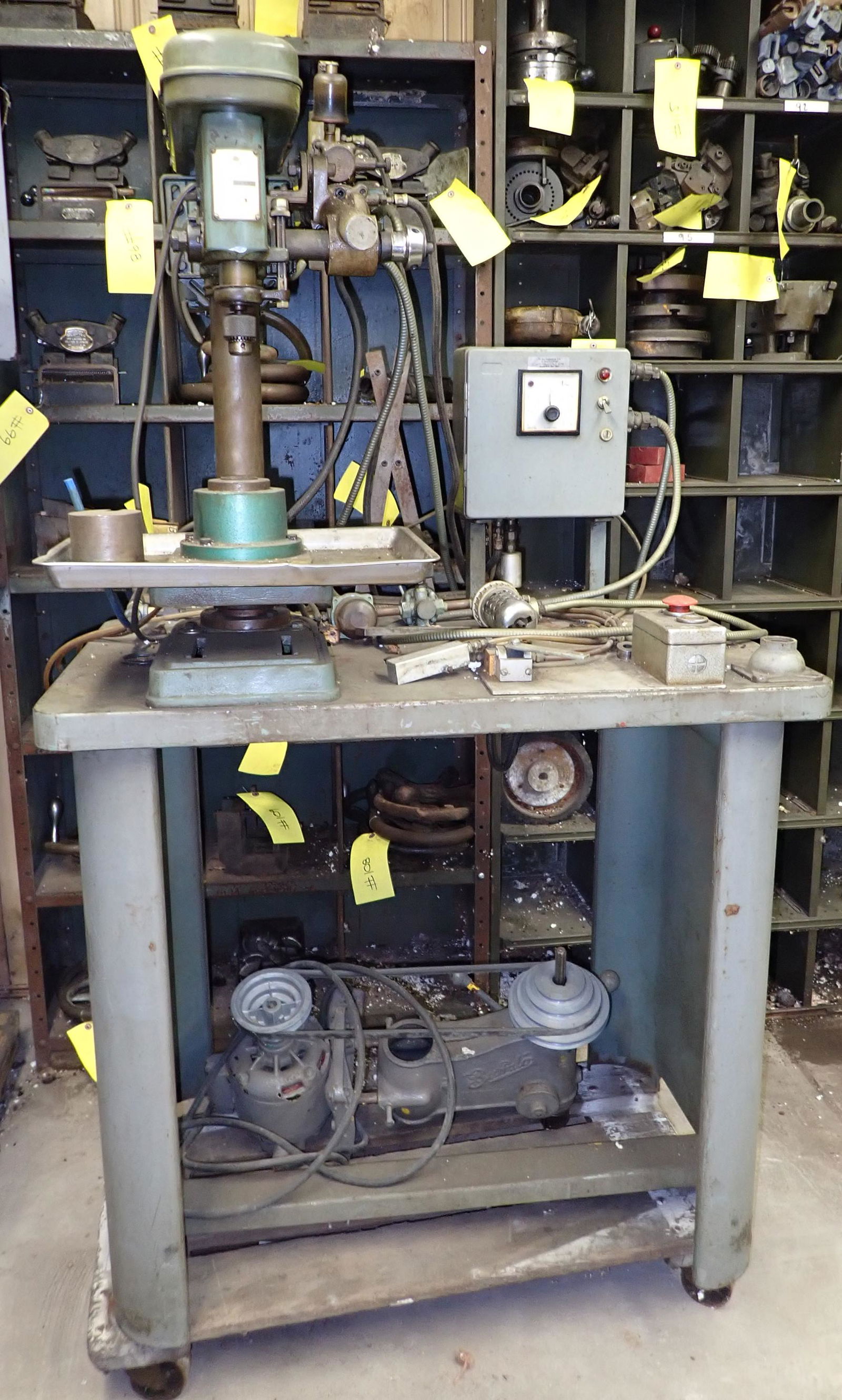 Jet Type Jet-8 Drill Press & Work Bench (1 of 9)