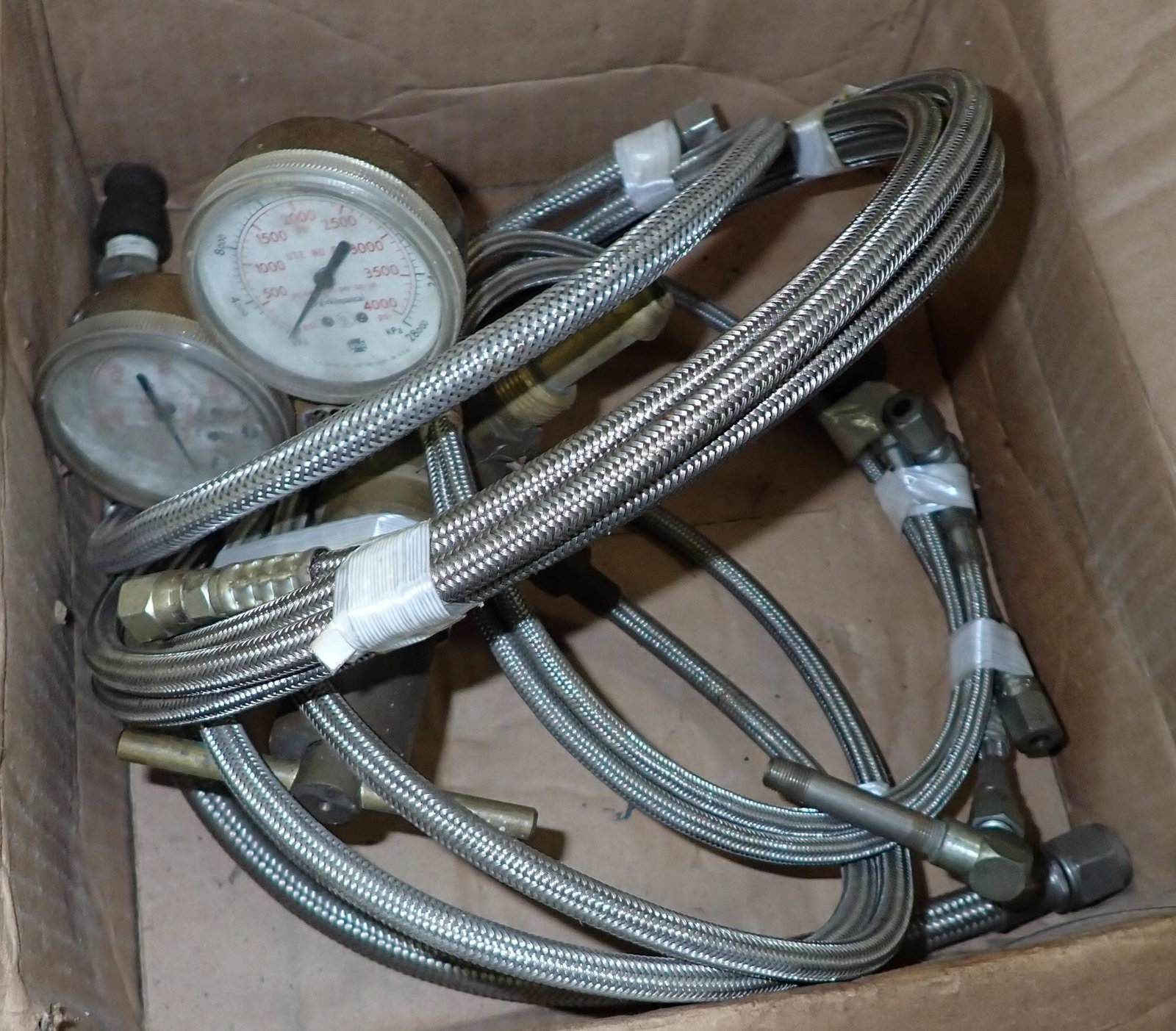 High Pressure Hose & Regulator: Sold as pictured