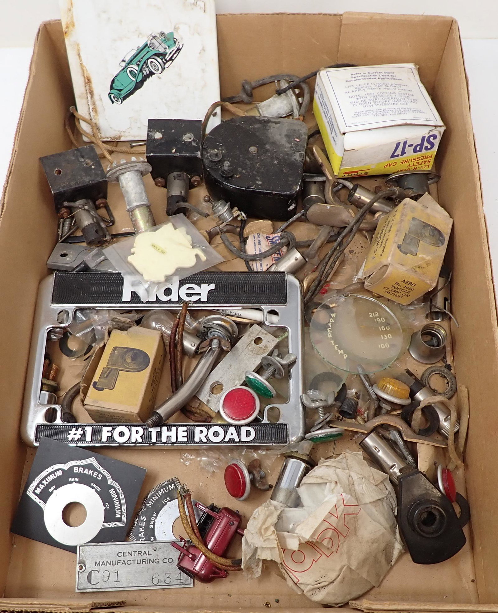 Box of Misc Car Parts (1 of 5)