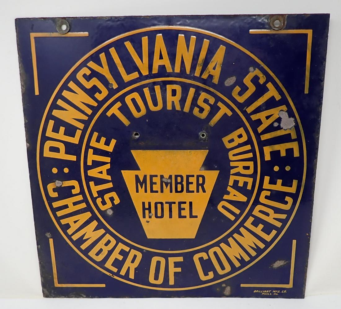 Pennsylvania Chamber of Commerce Porcelain Sign (1 of 6)