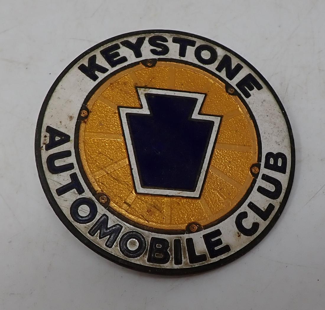 Keystone Automobile Club Enameled License Plate Badge (1 of 2)