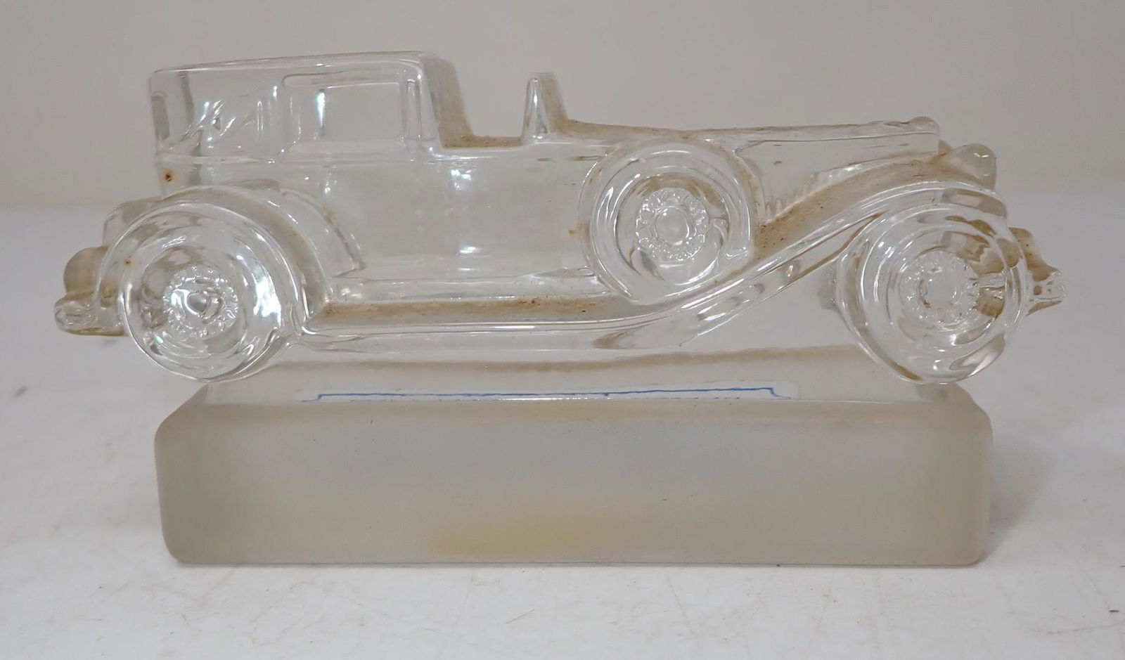 Goebel Duesenberg Car Paperweight: Approx 1 5/8" x 4 1/2"