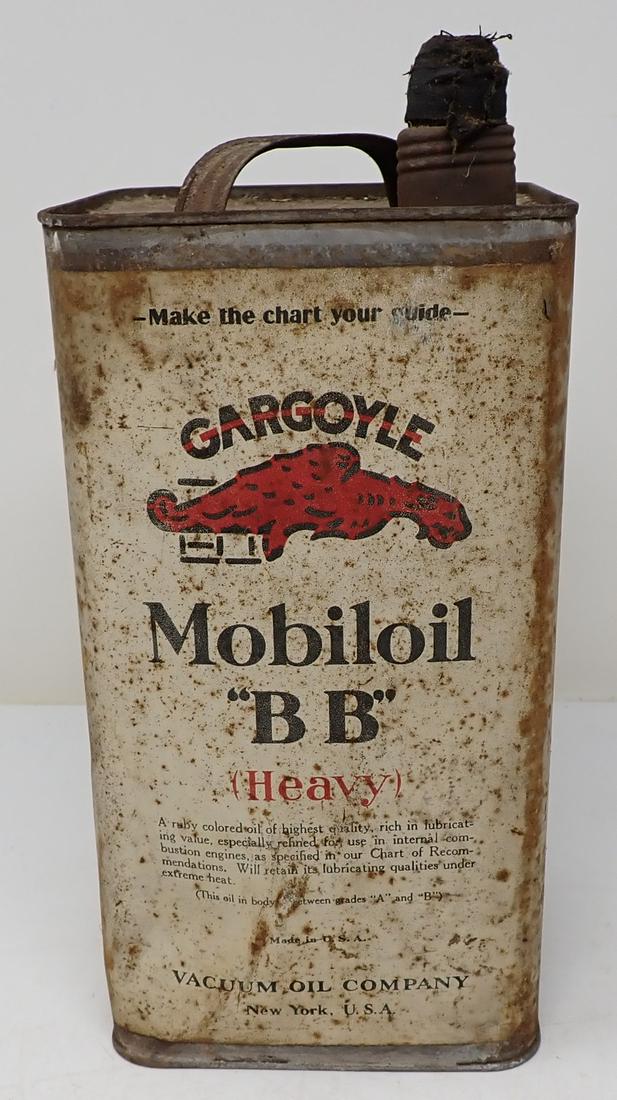 Gargoyle Mobiloil BB Oil Can (1 of 7)